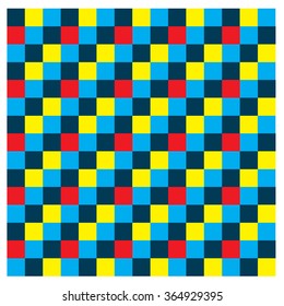 vector colorful  square pattern background