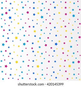 vector colorful star background, design pattern