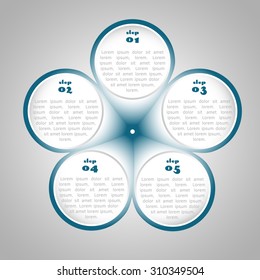 Vector colorful template, background for web design or presentation and info graphic.