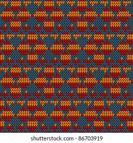 Fondo de tela de lana texturizada de color vectorial. El diseño es impecable.