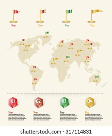 Vector colorful transport infographics for your business presentations. Can be used for info graphics, graphic or website layout vector, numbered banners, diagram, web design.