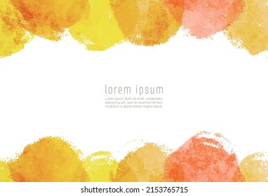 vector colorful watercolor abstract background set: card for greetings, invitation, wedding