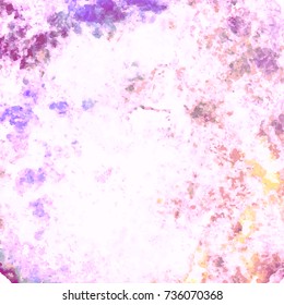 Vector colorful watercolor texture background, abstract illustration