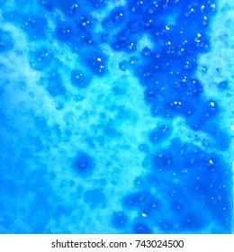 Vector colorful watercolor texture background, abstract illustration