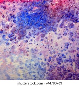 Vector colorful watercolor texture background, abstract illustration