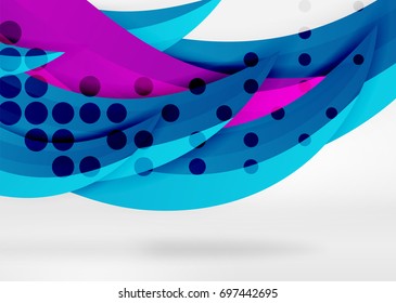Líneas de onda coloridas vectoras en espacios 3d blancos y grises. Resumen de fondo para su mensaje, ilustración vectorial - fondo de pantalla para presentación de negocios o tecnología
