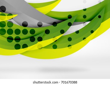 Líneas de onda coloridas vectoras en espacios 3d blancos y grises. Resumen de fondo para su mensaje, ilustración vectorial - fondo de pantalla para presentación de negocios o tecnología
