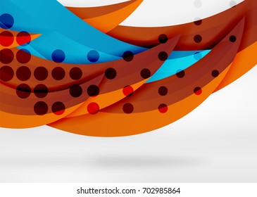 Líneas de onda coloridas vectoras en espacios 3d blancos y grises. Resumen de fondo para su mensaje, ilustración vectorial - fondo de pantalla para presentación de negocios o tecnología