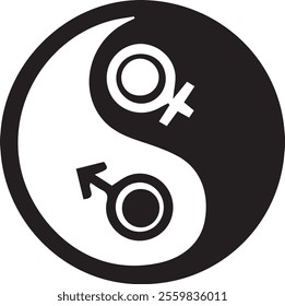 vector colorful yin yang spiritual symbol designs