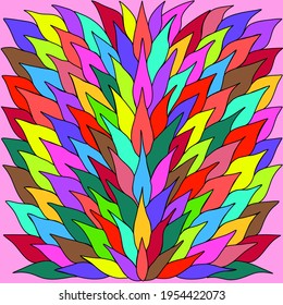 Vector of colorfull pattern perfect for background, wallpaper, print materials and ect.