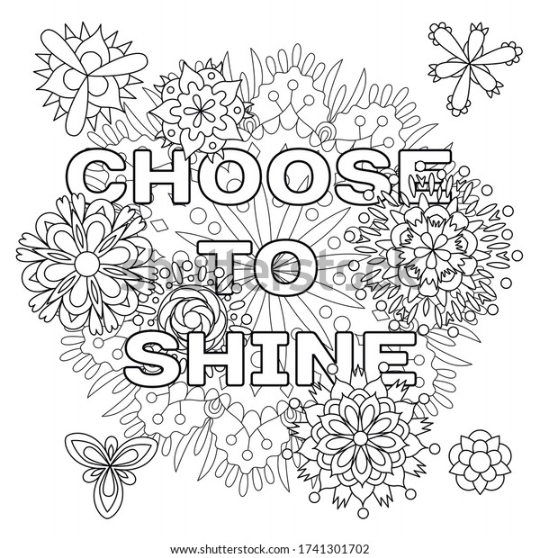 Livre De Coloriage Vectoriel Pour Adultes Image Vectorielle De Stock Libre De Droits