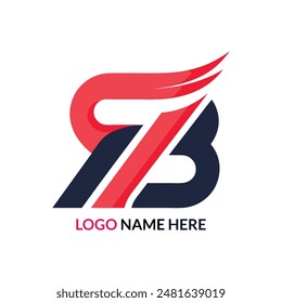 Vector coloring logo design, simple logo  