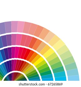 Vector colour card