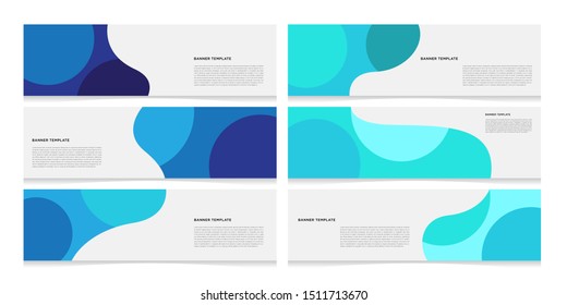 Vector colourful abstract geometric and Curve design banner web template. Modern design. Vector illustration in eps 10.