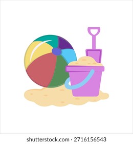 Icono colorido del Vector para la bola