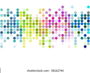 Patrón de mosaico de color vectorial. fondo abstracto de negocios.