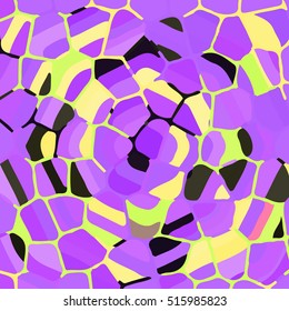 Vector colourful ornamental backdrop made of mosaic. New texture for design work