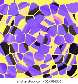 Vector colourful ornamental backdrop made of mosaic. New texture for design work