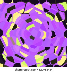 Vector colourful ornamental backdrop made of mosaic. New texture for design work