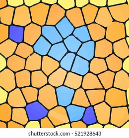 Vector colourful ornamental backdrop made of mosaic. New texture for design work