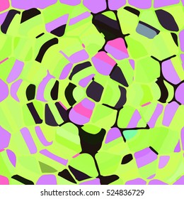 Vector colourful ornamental backdrop made of mosaic. New texture for design work