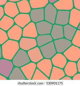 Vector colourful ornamental backdrop made of mosaic. New texture for design work