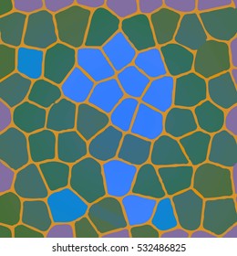 Vector colourful ornamental backdrop made of mosaic. New texture for design work