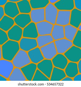 Vector colourful ornamental backdrop made of mosaic. New texture for design work