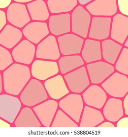 Vector colourful ornamental backdrop made of mosaic. New texture for design work