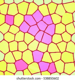 Vector colourful ornamental backdrop made of mosaic. New texture for design work