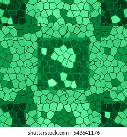 Vector colourful ornamental backdrop made of mosaic. New texture for design work