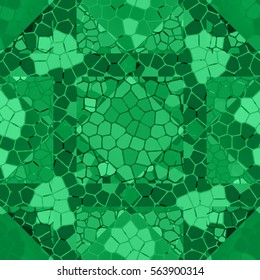 Vector colourful ornamental backdrop made of mosaic. New texture for design work