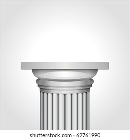 Vector column background. Eps 10