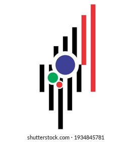 the vector combination of a circle and a rectangle forms a signal diagam.