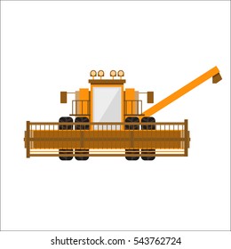 Vector combine harvester