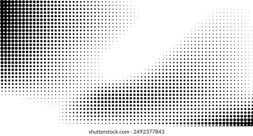 Vector comic book background. Halftone pattern in retro pop art style