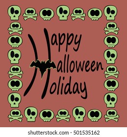 vector comic strip art. gothic colorful frame.