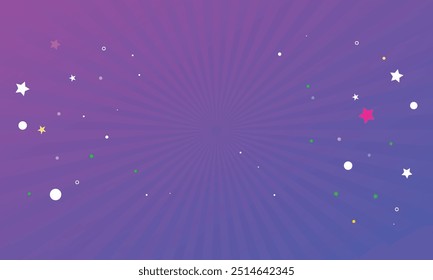 Vector Comic style background in flat design.