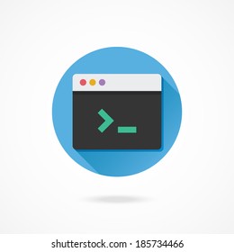 Vector Command Line Icon