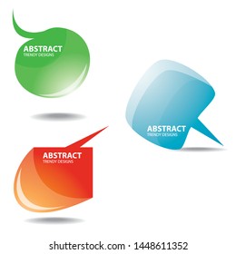 Vector comment design, can also be for banner design, simple and elegant background design.