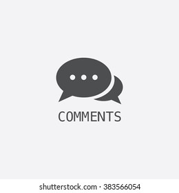 Vector Comment Icon