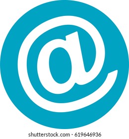 Vector Commercial At Symbol Icon