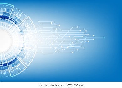 Vector Communication Concept Technology Background Stock Vector ...