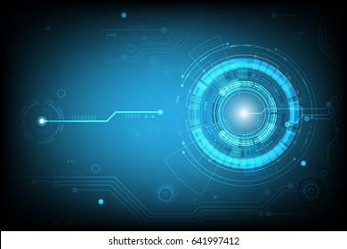 Vector Communication Concept Technology Background Stock Vector ...