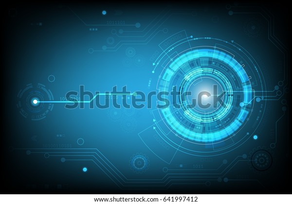 Vector Communication Concept Technology Background Stock Vector ...