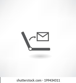 Vector communication icon