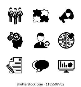 vector communication icons - computer network symbol - internet media connection