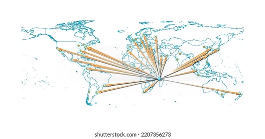 Vector Comoros concept map, export concept map for Comoros on white background suitable for export concepts. File is suitable for digital editing and size prints of all sizes.