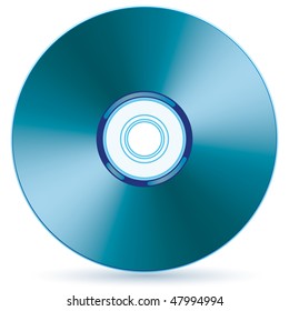 Vector compact disc - blend and gradient only