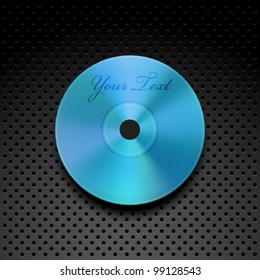 Vector Compact Disc on a Metallic Background